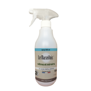 MARSEILLOIS Spray vitre/miroir_500ml - LE MARSEILLOIS