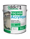 Peinture Façade acrylique 2.5 litres blanc - ADDICT