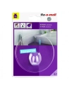 FIX-O-MOLL Crochet repositionnable_100mm_transparent - FIX-O-MOLL