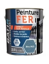 Peinture BATIR Fer martelé 2.5 Litre bleu - BATIR