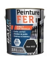 Peinture BATIR Fer martelé 2.5 Litre noir - BATIR