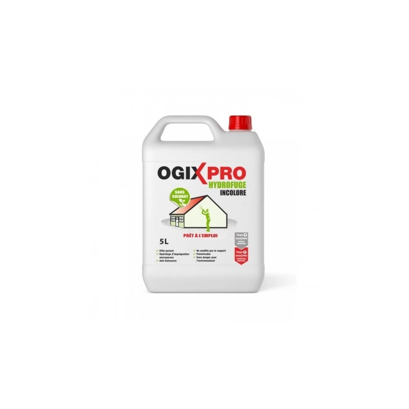 Hydrofuge Ogix Pro 5L Protection Imperméable Longue Durée - Ogix Pro
