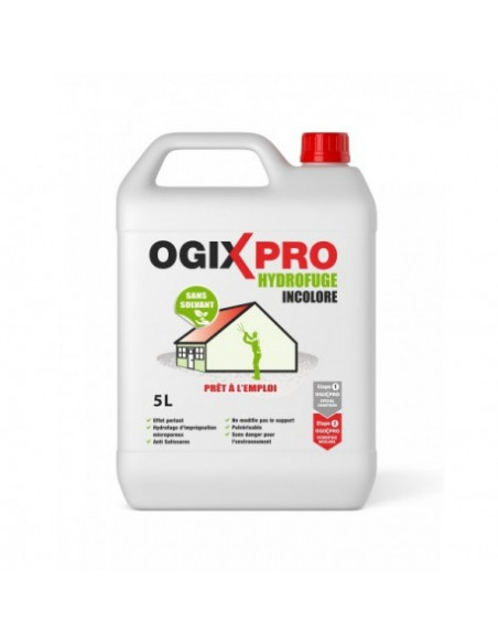 Hydrofuge Ogix Pro 5L Protection imperméable longue durée - Ogix Pro