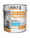 Peinture Sous-couche acrylique 2.5 litres blanc - ADDICT
