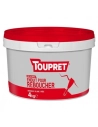 TOUPRET Basique & Chantiers Enduit pour reboucher pâte_4kg - TOUPRET