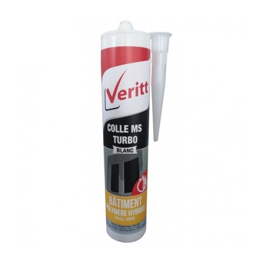 Colle MS Turbo 290ml blanc - VERITT