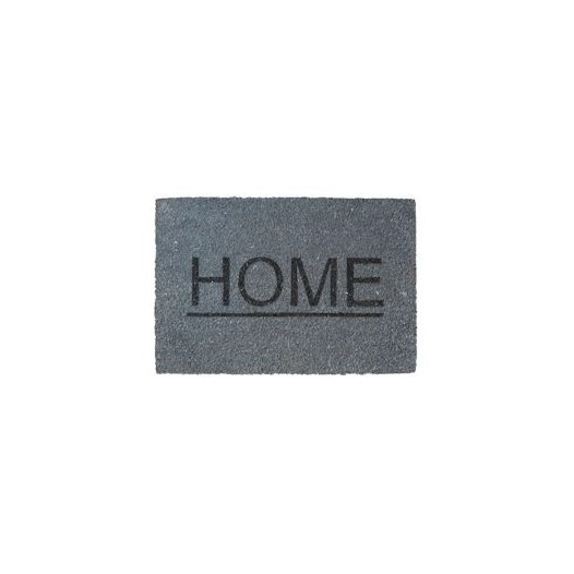 DECORMAT Tapis coco Home_anthracite_30x75cm - DECORMAT