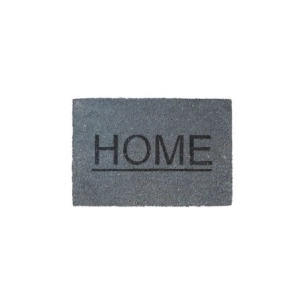 DECORMAT Tapis coco Home_anthracite_30x75cm - DECORMAT