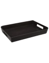 Plateau Mélamine noir 35x25cm Collection 'NOIR Kitchen'