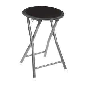 Tabouret Cuisine en 30x30x45cm – 30x30x45cm – Noir