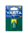 Pile Varta Recargeable Accu Power 9v - 6lr61 200ma (EMBALLAGE 1 Unit) 26,5x17,5x48,5mm