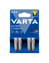 Pile Varta Ultra Lithium Aaa - Lr03 (EMBALLAGE 4 Unit) Ø10,5x44,5mm