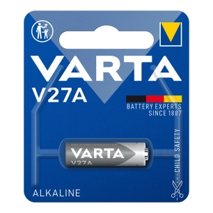 Pile Varta Alkalina V27a 12v (EMBALLAGE 1 Unit) Ø8x28,2mm