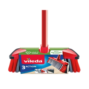 Balai Multi-Usage Avec Manche Pack Antichoc 3 Action 171214 - Vileda
