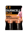 Alcaline: blister de 2 piles AA 1,5V type C (LR14) - DURACELL