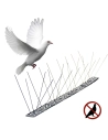 Tige Dissuasion Pour Oiseau, Pic anti pigeons . Acier Inoxidable. 100x2.5x11cm