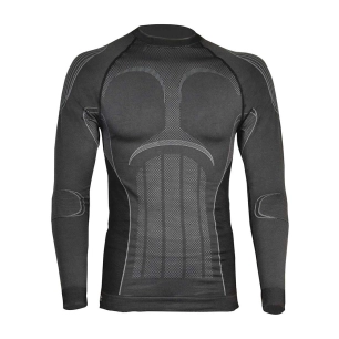 T-Shirt Thermique Sous-Vêtements Bryne Anthracite Cofra Taille Xs
