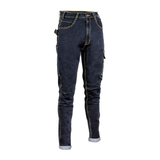 Pantalon Cabries Bleu Jean Cofra Denim Taille 52