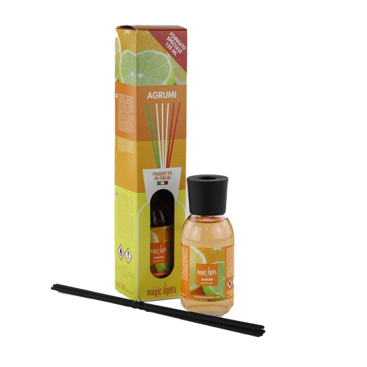 Diffuseur De Parfum Mikado Agrumes 125ml. Magic Lights