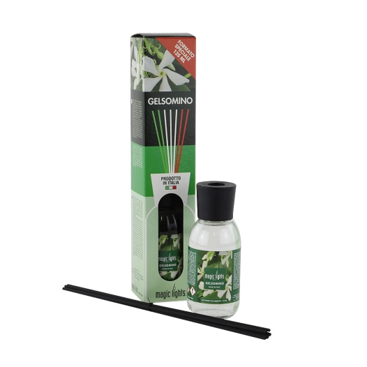 Diffuseur De Parfum Mikado Fleurs Blanches 125ml. Magic Lights