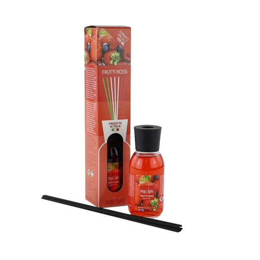 Diffuseur De Parfum Mikado Fruits Rouges 125ml. Magic Lights