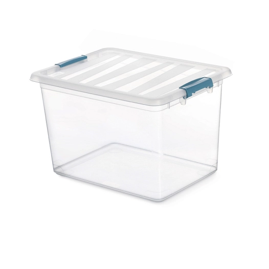 Boîte Katla Transparente 20 L Avec Poignées Ergonomiques 39x29x25,5cm