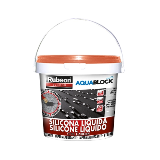Rubson Silicone Liquide Aquablock 1kg Tuile 1894877