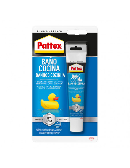 3 Pattex Salle De Bain Cuisine Blanc 50ml