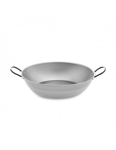 Poêle Profonde Poli Avec Anses Ø34cm. Vaelo