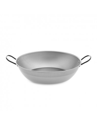 Poêle Profonde Poli Avec Anses Ø38cm. Vaelo