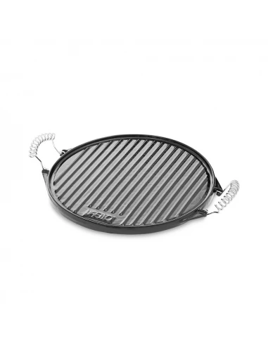 Assiette Ronde En Fer Émaillé Ø32cm. Vaello