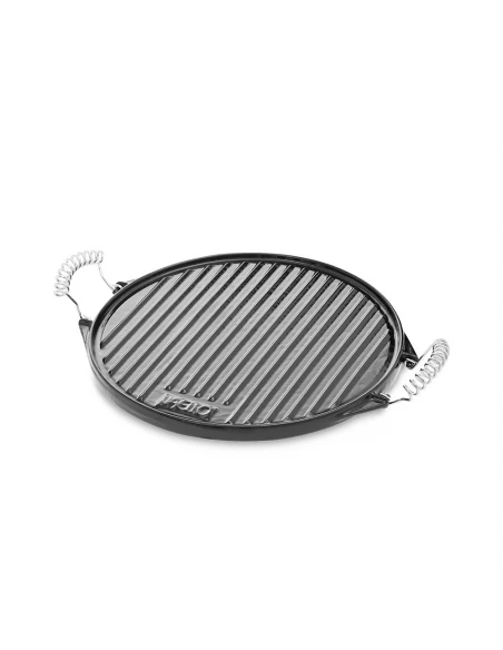 Assiette Ronde En Fer Émaillé Ø32cm. Vaello