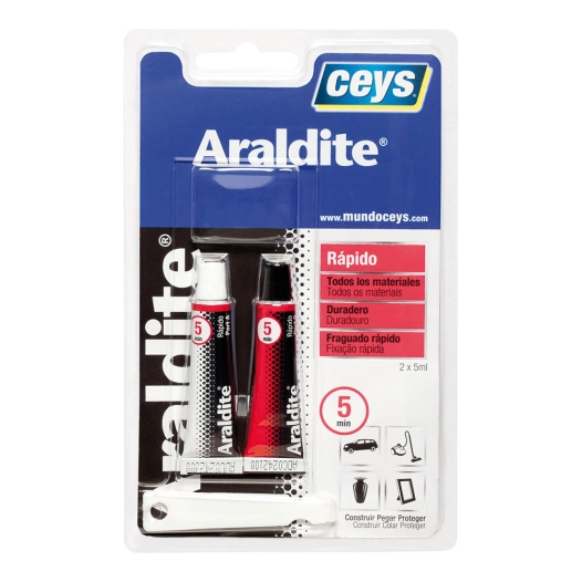 Ceys Araldite Rapido Pequeño Blister 5+5ml Lase 510206