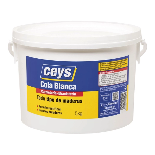 Ceys Colle Blanche Bois Pot 5kg 501705