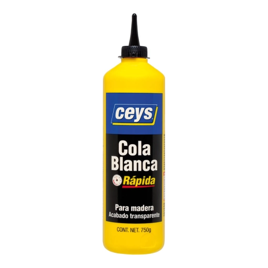 Colle à bois blanche Fast White Cola Bouteille 750g - Ceys