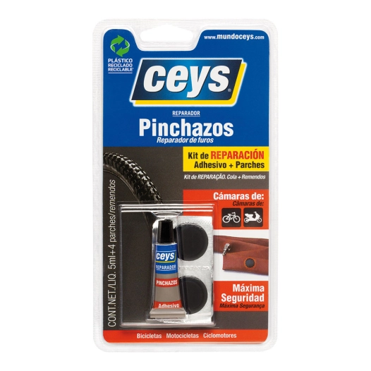 Ceys Réparateur De Crevaison Blister 5ml 6unit. 505016