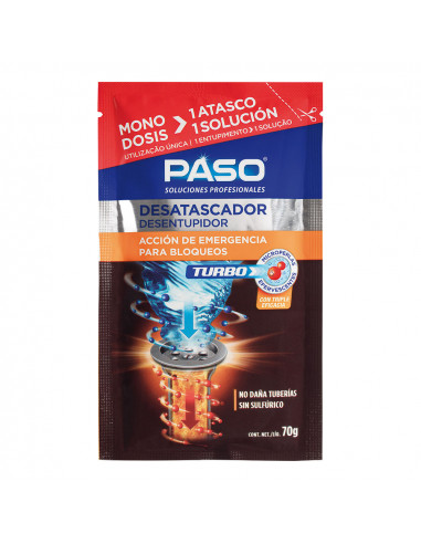 Étape De Bouchage Turbo À Dose Unique 70g 705020