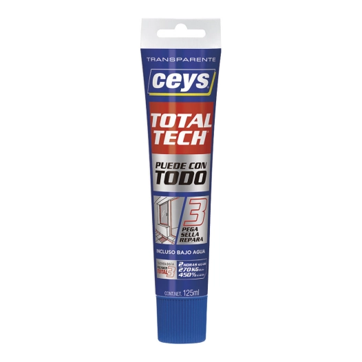 Ceys Total Tech Transparent Tube 125ml 507242