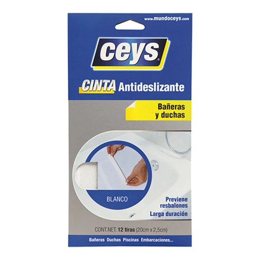 Ceys Bandes De Bain Antidérapantes Blanc 507614