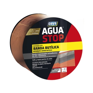 Aguastop Banda Impermeable. Tuile De Butyle 10cm X 10m 901006 Ceys