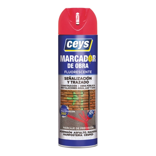 Ceys Marqueur De Travail Rouge 500ml 908001