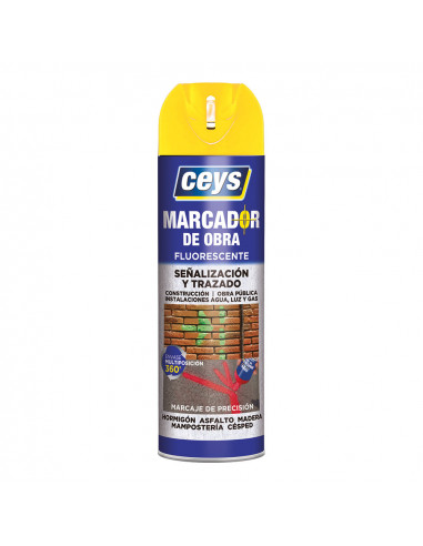 Marqueur De Construction Ceys Jaune 500ml 908002