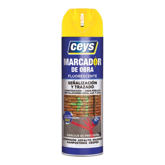 Marqueur De Construction Ceys Jaune 500ml 908002