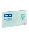10 Bloc De 90 Billets Super Adhésifs Bleu Pastel 76x127mm Milan.