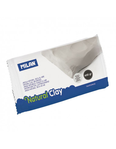 Argile Natura 400g, Couleur Blanc Séchant À L'air Milan