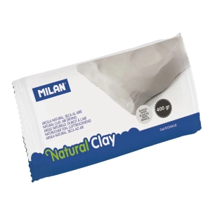 Argile Natura 400g, Couleur Blanc Séchant À L'air Milan
