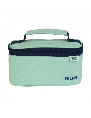 Petit Sac Alimentaire Isotherme Avec 1 Contenant (1,5L) Série 1918, Vert Milan