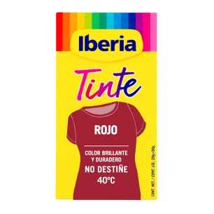 3 Iberia Teinte 40°C Rouge