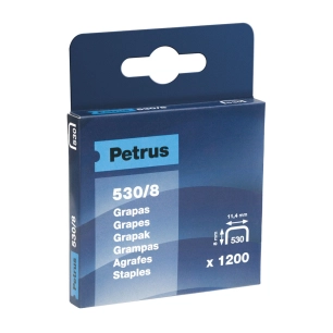 Boîte 1200 Agrafes Mod. 530/8mm 77514 Petrus
