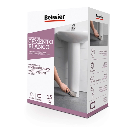 Beissier Ciment Blanc 1.5kg 70163-002
